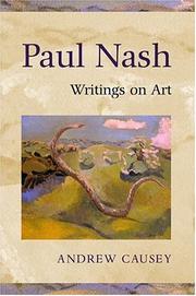 Cover of: Paul Nash: Writings on Art
