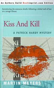 Cover of: Kiss and Kill: A Patrick Hardy Mystery (Patrick Hardy Mysteries)