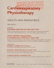 Cardiorespiratory Physiotherapy by Eleanor Main, Linda Denehy