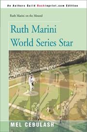 Cover of: Ruth Marini World Series Star (Ruth Marini on the Mound)
