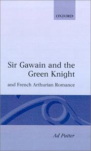 Cover of: Sir Gawain and the Green Knight and French Arthurian romance by Ad Putter