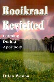 Cover of: Rooikraal Revisited by Dylan Weston