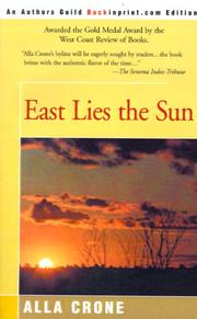 Cover of: East Lies the Sun