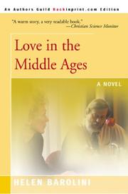 Cover of: Love in the Middle Ages by Helen Barolini