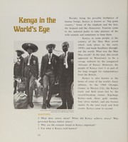 Cover of: Kenya by Edward W. Soja