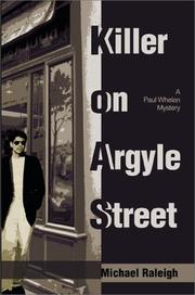 Cover of: Killer on Argyle Street (Paul Whelan Mysteries)