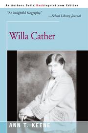 Cover of: Willa Cather (Classic American Writers)