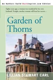 Cover of: Garden of Thorns