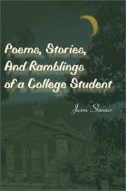 Cover of: Poems,Stories,and Ramblings of a College Student