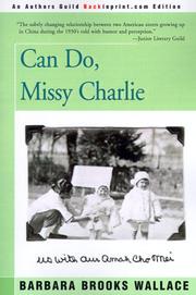 Cover of: Can Do, Miss Charlie by Barbara Brooks Wallace