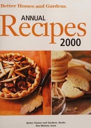Cover of: Better Homes and Gardens Annual Recipes 2000