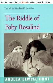 Cover of: The Riddle of Baby Rosalind (Nicki Holland Mysteries (Backinprint))