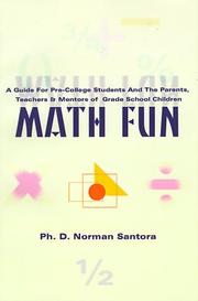 Cover of: Math Fun | Norman, Ph.D. Santora