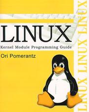 Cover of: Linux Kernel Module Programming Guide by Ori Pomerantz