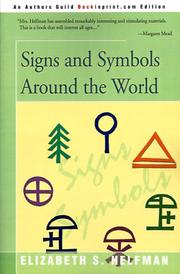 Signs and symbols around the world by Elizabeth S. Helfman