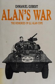 La guerre d'Alan by Emmanuel Guibert