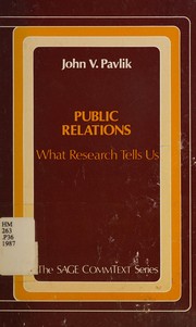 Cover of: Public relations: what research tells us