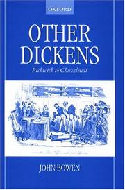 Cover of: Other Dickens by Bowen, John
