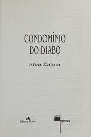 Condomínio do diabo by Alba Zaluar