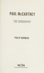 Cover of: Paul McCartney by Norman, Philip