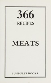 Cover of: Meats: 366 recipes