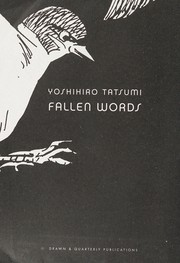Fallen words by Yoshihiro Tatsumi