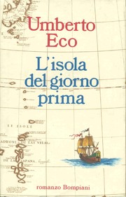Cover of: L' isola del giorno prima by Umberto Eco