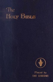 Cover of: The Holy Bible