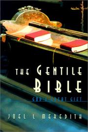 Cover of: The Gentile Bible | Joel Meredith