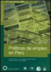 Cover of: Políticas de empleo en Perú
