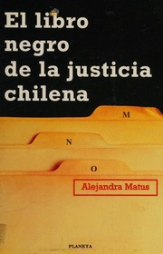 Cover of: El libro negro de la justicia chilena