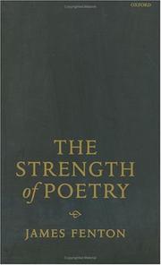 Cover of: The strength of poetry