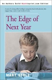 The Edge of Next Year by Mary Stolz
