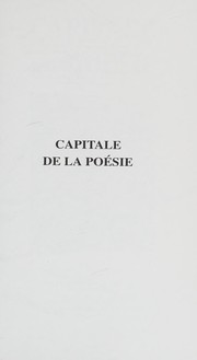 Capitale de la poésie by Yves Boisvert