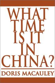 Cover of: What Time Is It in China