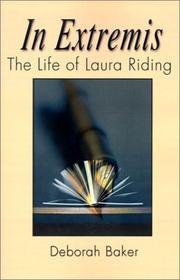 Cover of: In Extremis: The Life of Laura Riding