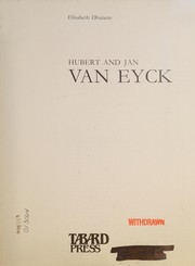 Hubert and Jan Van Eyck by Elisabeth Dhanens, Elisabeth Phanens