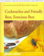 Cover of: Cockroaches and Friendly Bees, Ferocious Bees