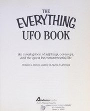Cover of: The everything UFO book: an investigation of sightings, cover-ups, and the quest for extraterrestial life