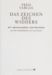 Cover of: Das Zeichen des Widders