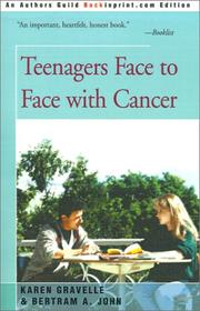 Cover of: Teenagers Face to Face With Cancer