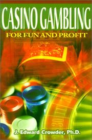 Cover of: Casino Gambling for Fun and Profit