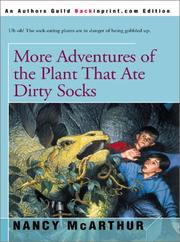 Cover of: More Adventures of the Plant That Ate Dirty Socks