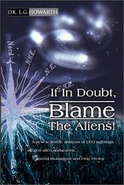 Cover of: If in Doubt, Blame the Aliens! by Leslie Howarth