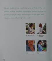 Cover of: Classic garden: 12 designs in Cashsoft & Cashcotton 4ply