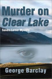 Cover of: Murder on Clear Lake: Sandra Lerner Mystery (Sandra Lerner Mysteries)