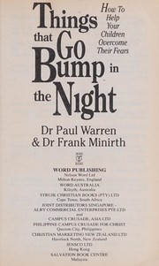 Cover of: Things that go bump in the night by Paul Warren