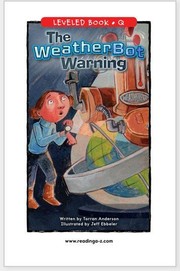 Cover of: WeatherBot Warning: Level Q Leveled Book