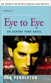 Cover of: Eye to Eye: An Ashton Ford Novel (Ashton Ford)