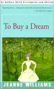 Cover of: To Buy a Dream